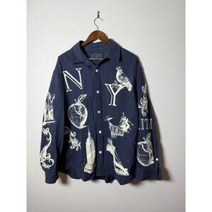 Kith Ny Symbols Graphic Apollo Shirt 'Nocturnal'